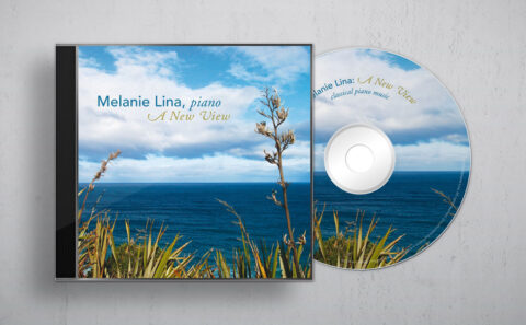 Melanie Lina's CD: front cover